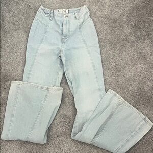 We The Free Light Blue Flare Jeans size 24